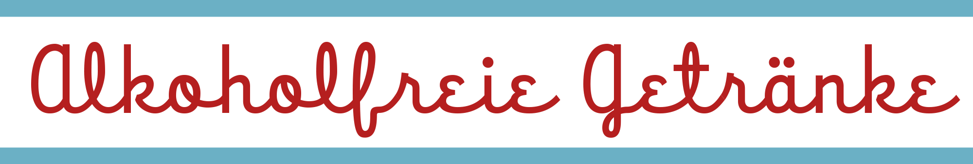 Alkoholfreie Getränke